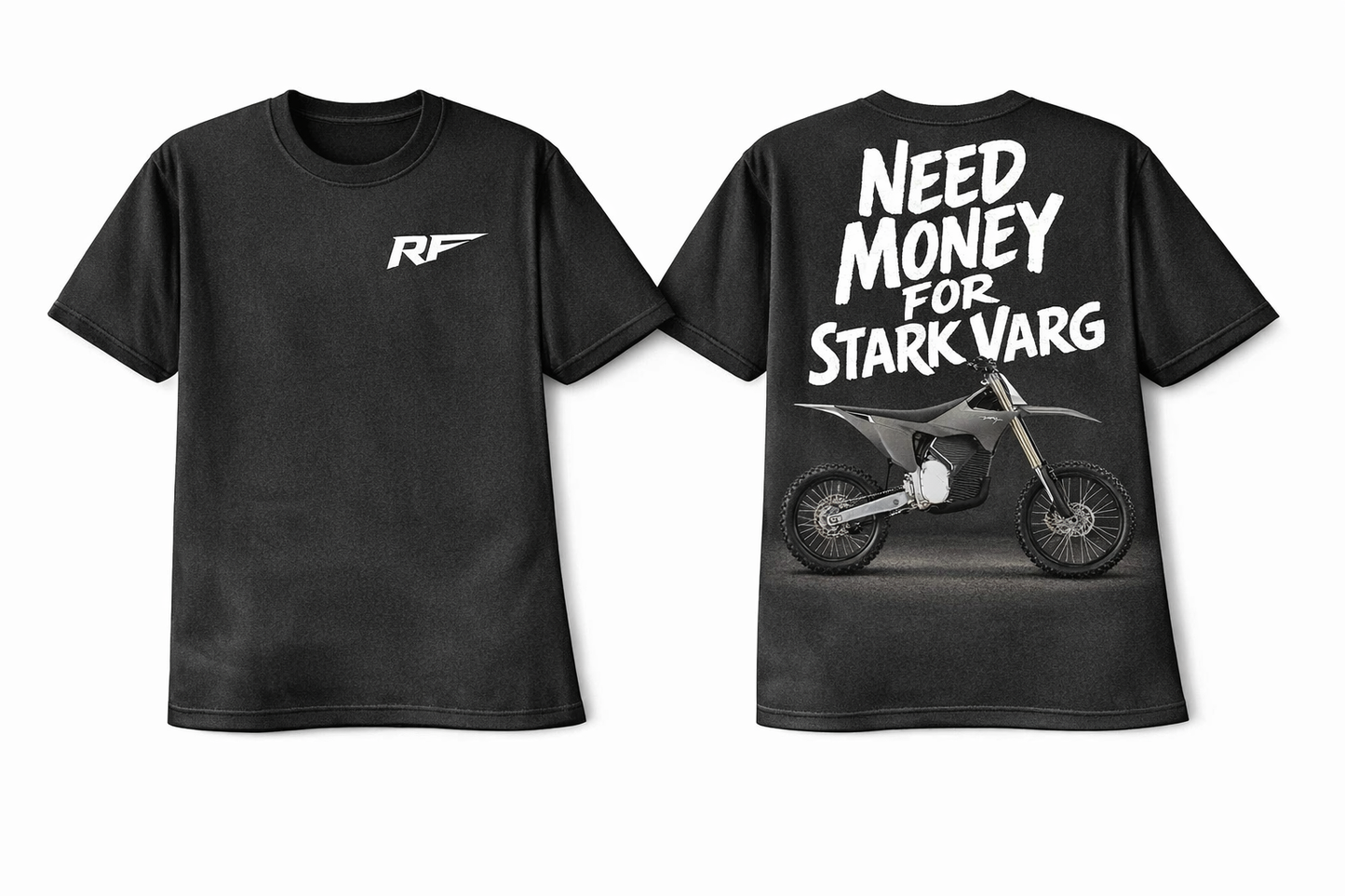 Black “Need Money For Stark” T-Shirt